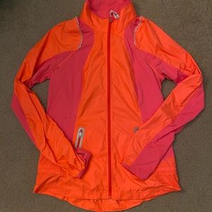 Neon Orange Lululemon Windbreaker